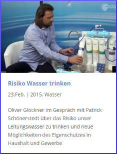 Risiko Wasser trinken